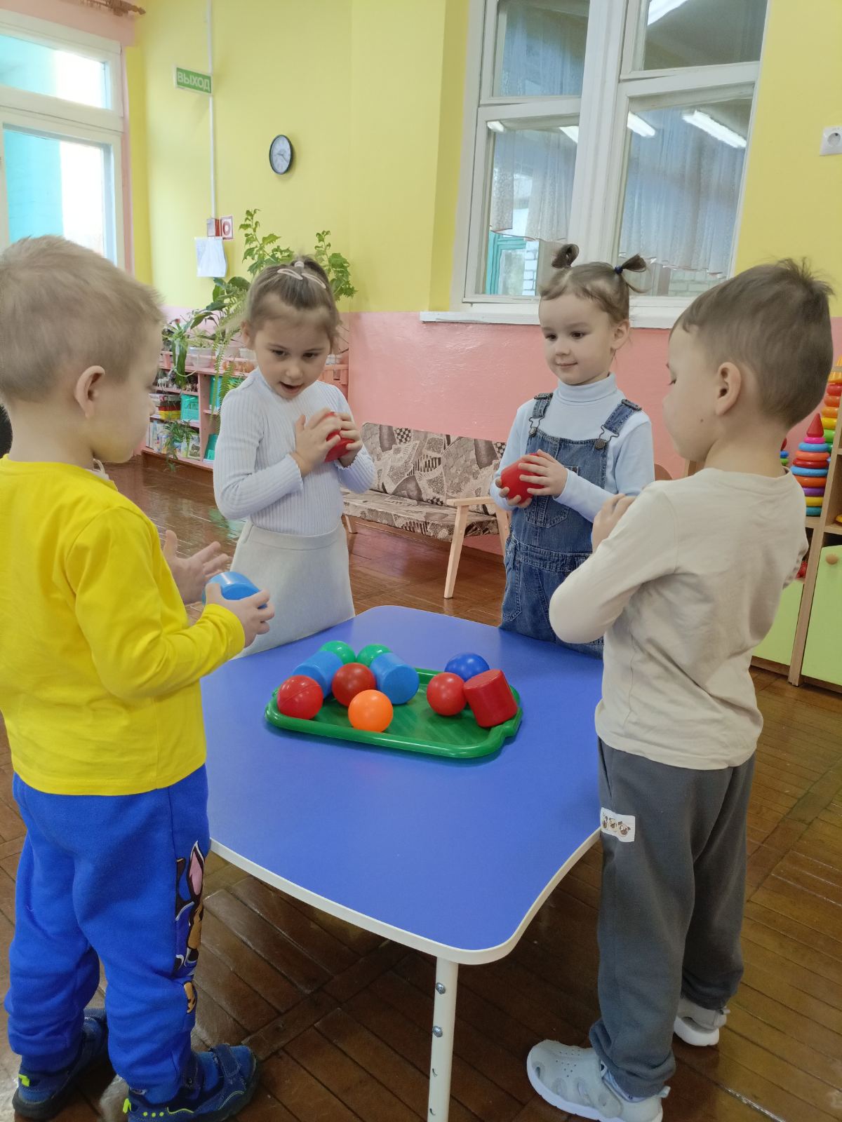Маленькие математики за работой!